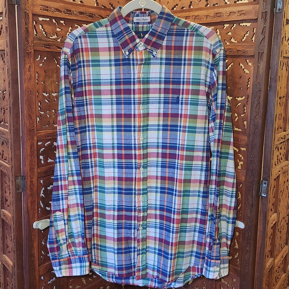 Polo Ralph Lauren Vibrant Plaid Button-Down Shirt